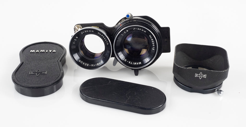 Mamiya-Sekor 80mm/f2.8 Lens with Lens Hood
