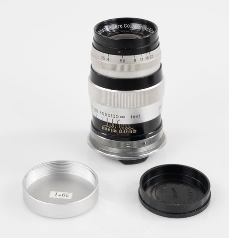 Canon 100mm f3.5 LTM $85