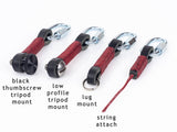 Extra sling strap connectors