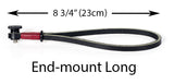 Tripod mount Leather camera wrist strap. Handmade in the U.S.A. gordy's camera straps